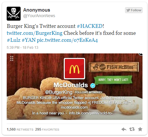 Anonymous-burgerking-hacked