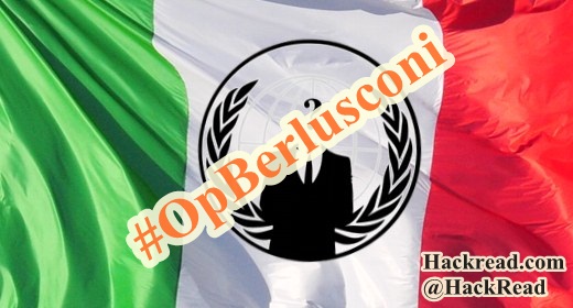 #OpBerlusconi-Anonymous-italy