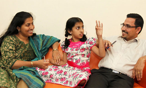 Miracle Girl Nandana has access to mother’s memory