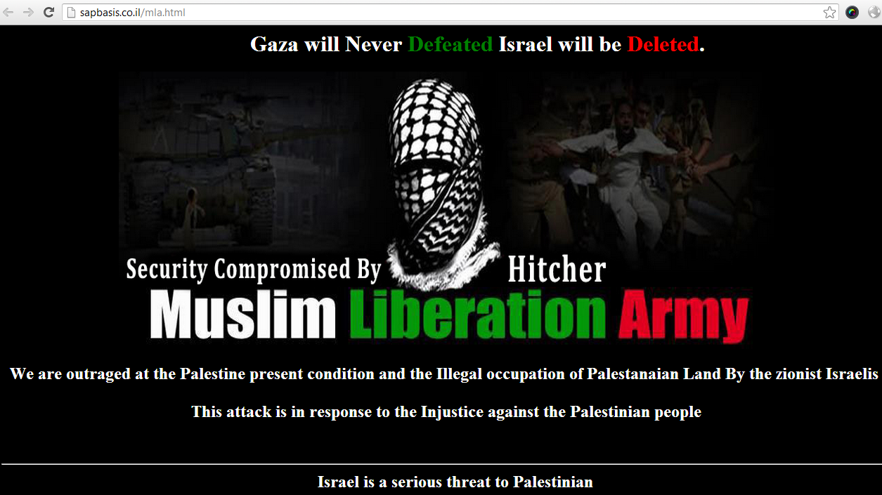 hitcher-hacker-muslim-liberation-army-israeli-sites-hacked