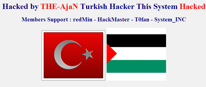 Bosnian & Herzegovina Ministry of Defence Website Defaced by Turkish Ajan Hacker