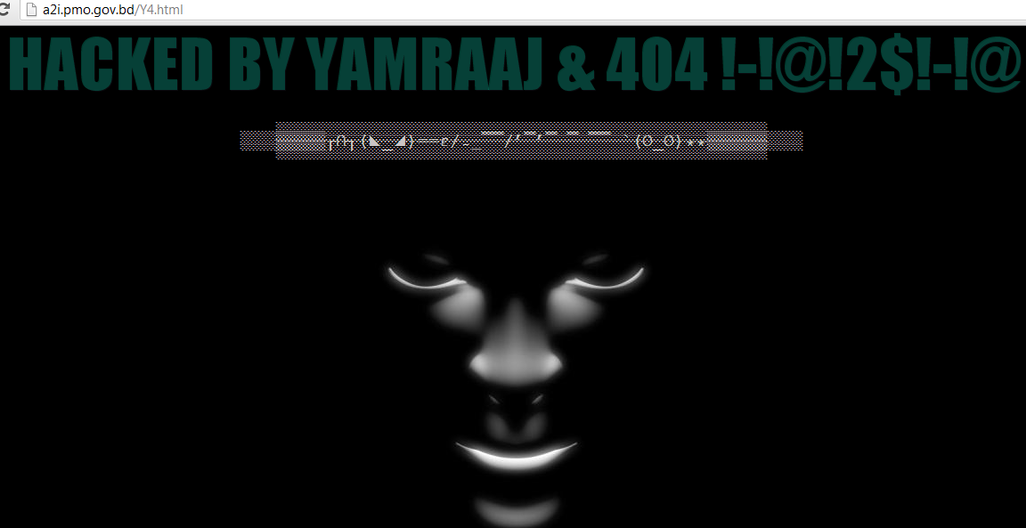 Website of Bangladesh Prime Minister's Office Hacked & Defaced by Indian Hackers