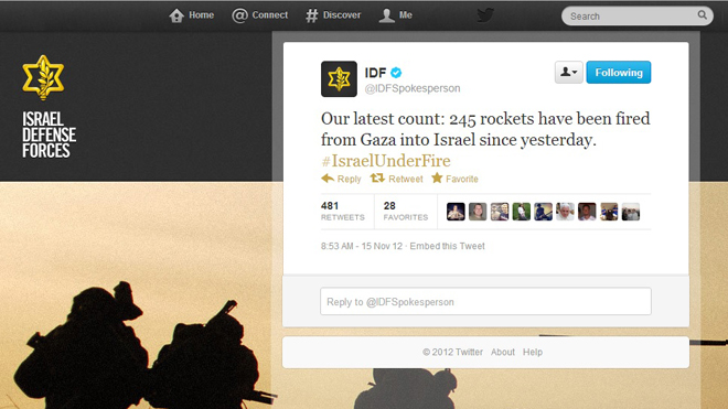 IDF-v-Hamas-on-Twitter