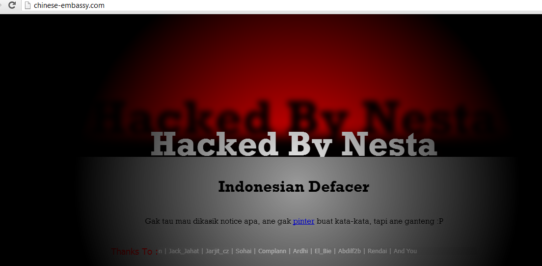 Chinese-embassy-information-site-hacked-by-Nesta-hacker