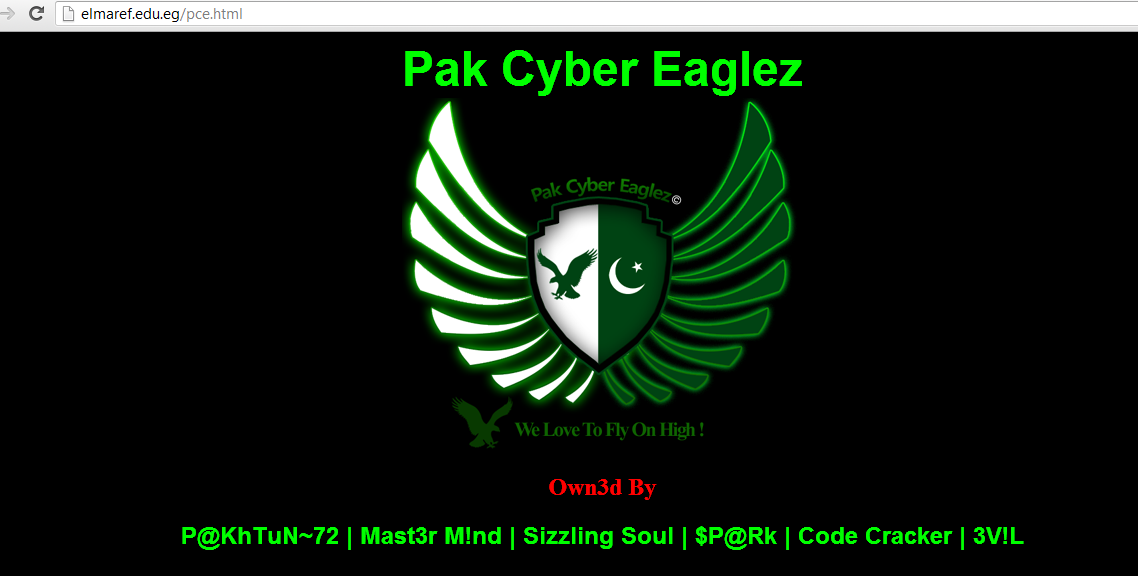 Pak-cyber-eagles-pakistnai-hackers