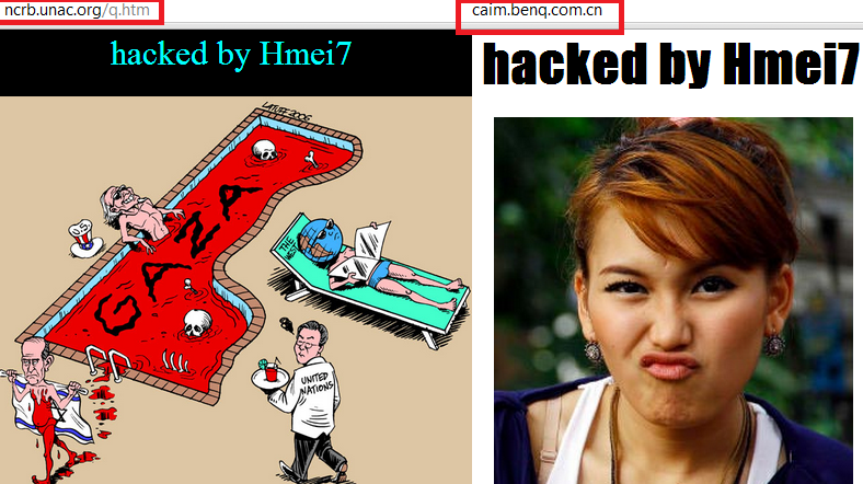 UN-Hacked-BenQ-Hacked-Hmei70-hacker
