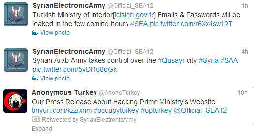 #OpTurkey-Turkish Prime Minister and Government Websites Hacked by Hacktivists