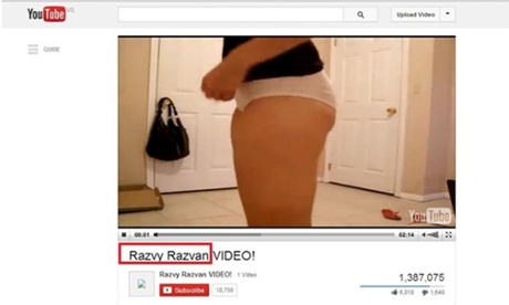 This is the screenshot of fake funny video. Do NOT click it if you see it on your timeline.