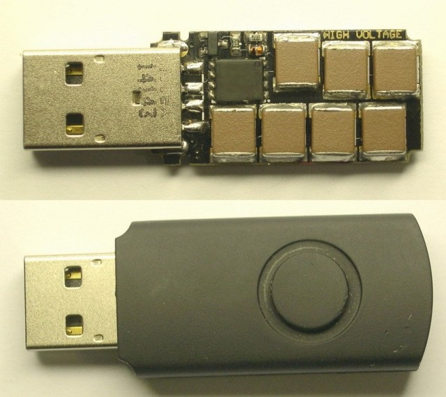 USB Killer” flash drive can fry your computer's innards in seconds