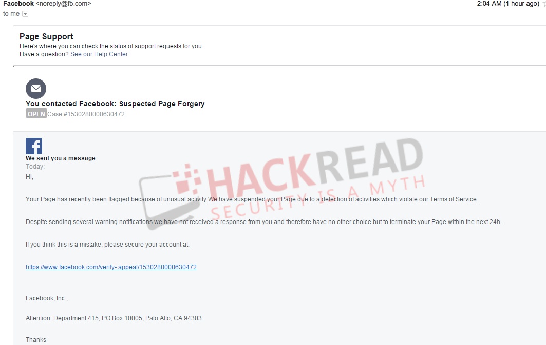 New Phishing Scam Targets Facebook's Verified Users!