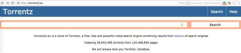unblock torrentz2 search engine