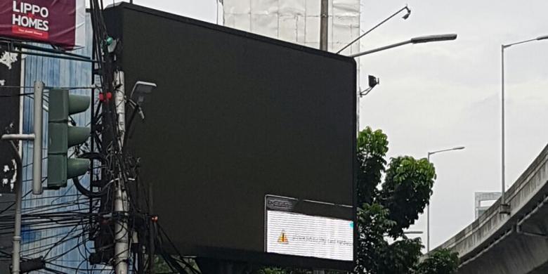 Someone Hacked This Billboard In Indonesia And Defaced With Japanese Porn