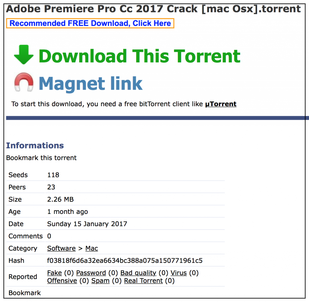 torrent adobe premiere cc 2016 mac
