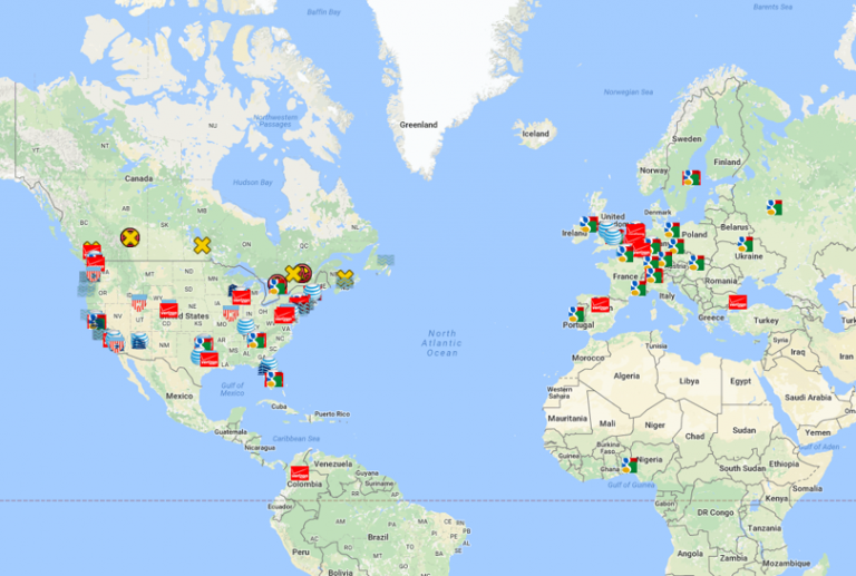 IXmaps Map Reveals If Your Internet Traffic Is Being Monitored By The