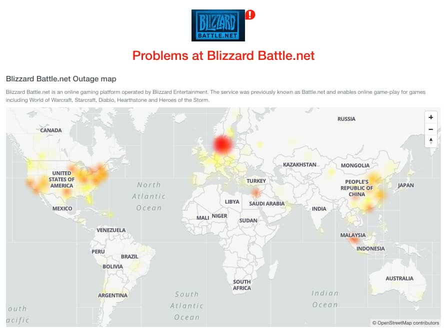 DDoS attacks cripple Activision Blizzard's Battle.Net launcher - Inven  Global