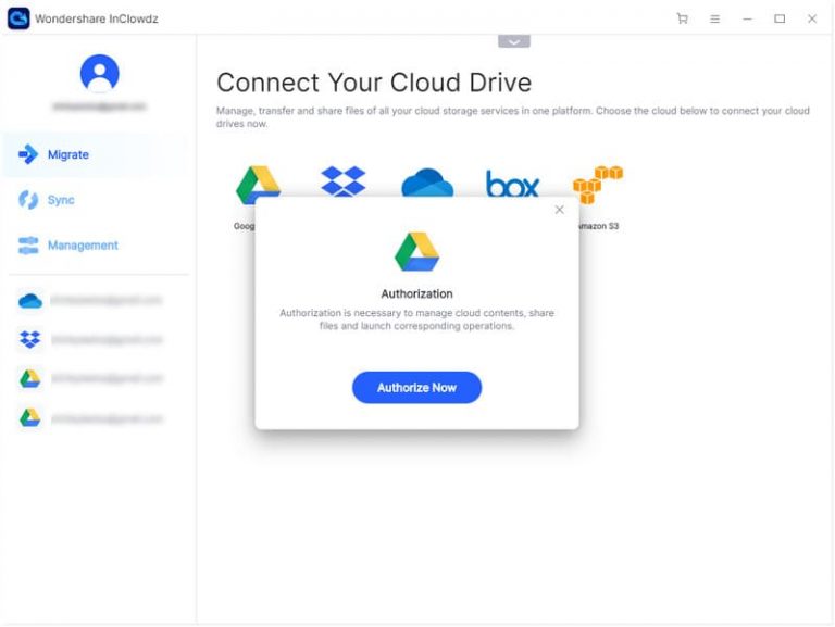 how to transfer photos from google drive to dropbox