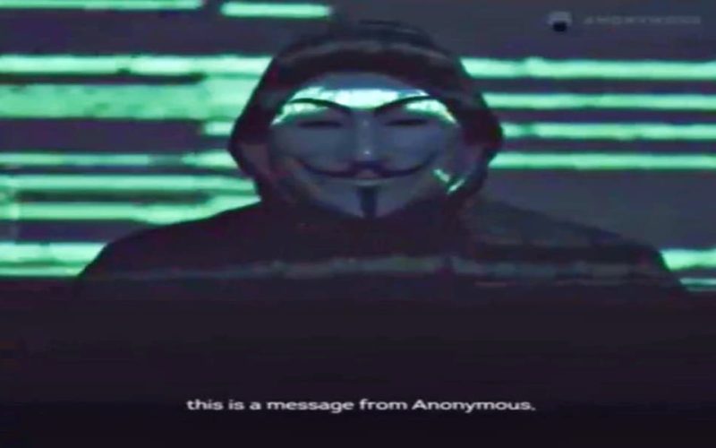 Anonymous hacks Russian TV channels & EV charging station with pro-Ukraine messages