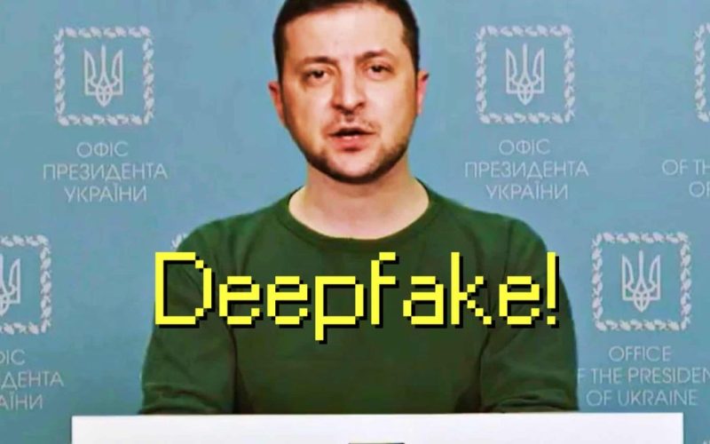 Ukranian News Channel Hacked to Run Deepfake video of President Zelensky