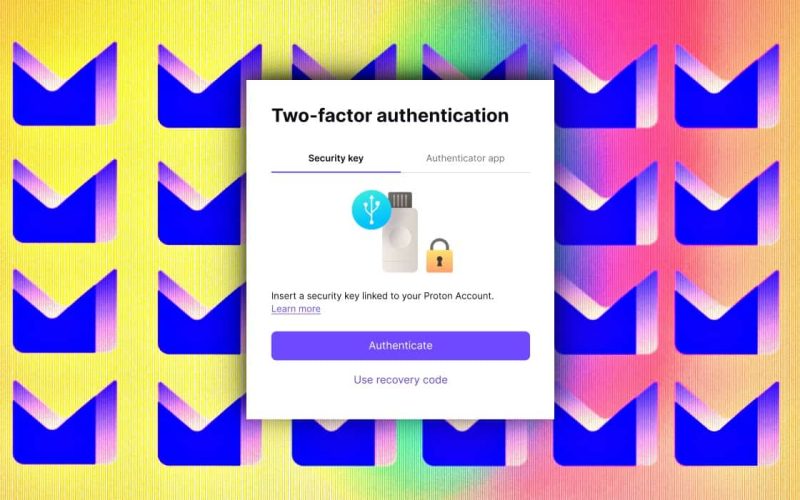 Encrypted Email Service ProtonMail Now Supports Physical Security Keys