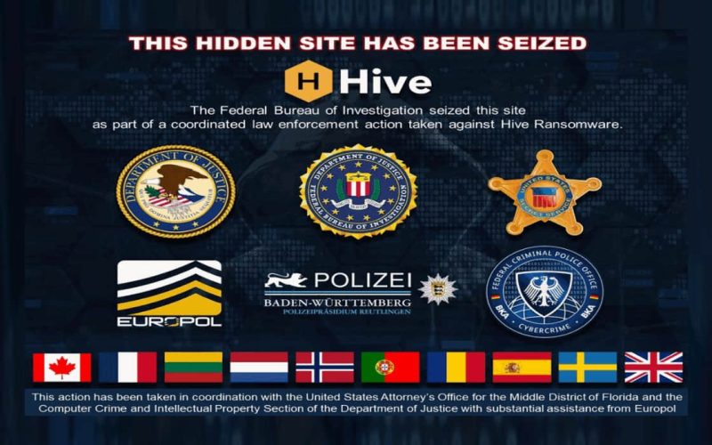 Hive Ransomware Gang Disrupted; Servers and Dark Web Site Seized