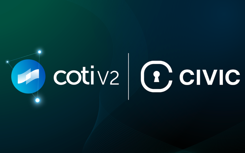 COTI And Civic Partner to Give Users Full Self-sovereignty Over Their Digital Identity