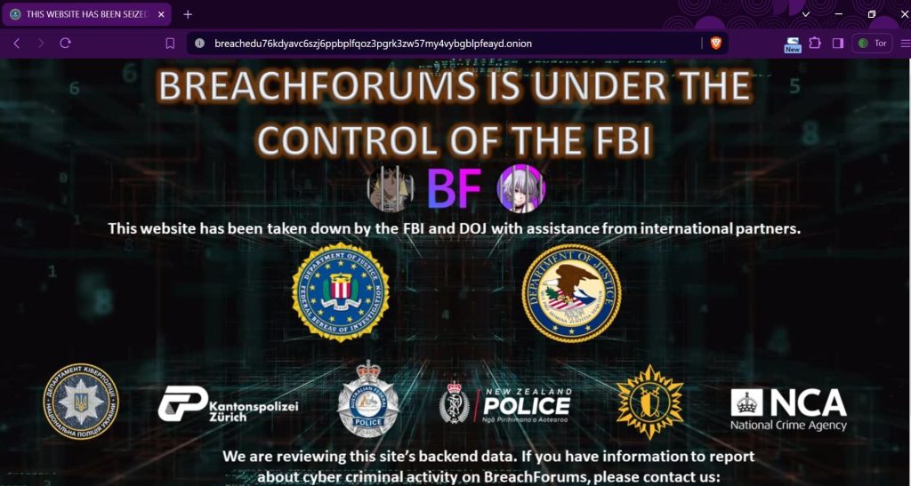 Breach Forums Admin ShinyHunters Claims Domain Reclaimed from FBI