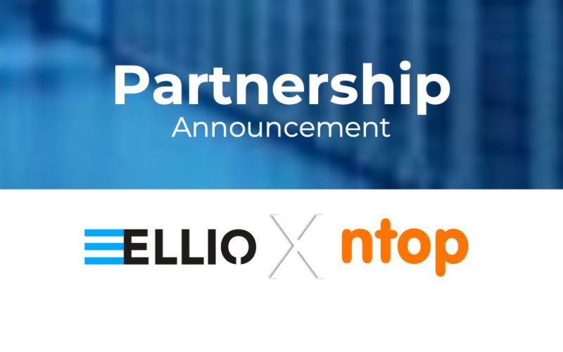 ELLIO and ntop Partnership Enhances Real-Time Network Traffic Monitoring