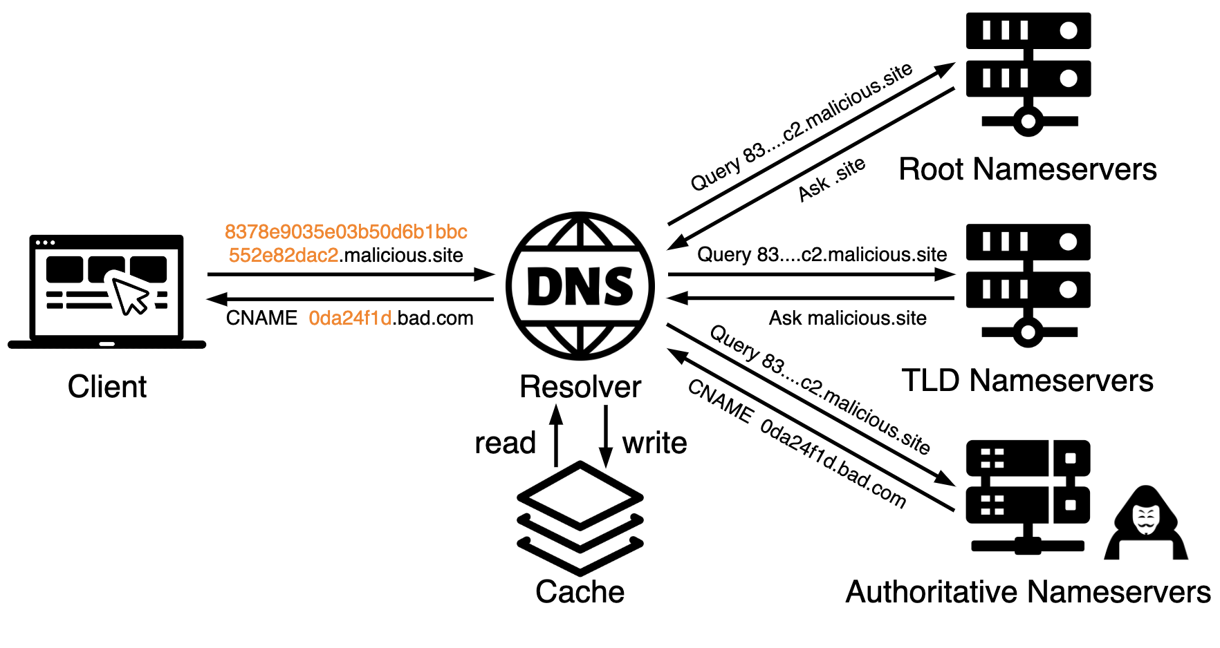 DNS Tunneling Used for Stealthy Scans and Email Tracking