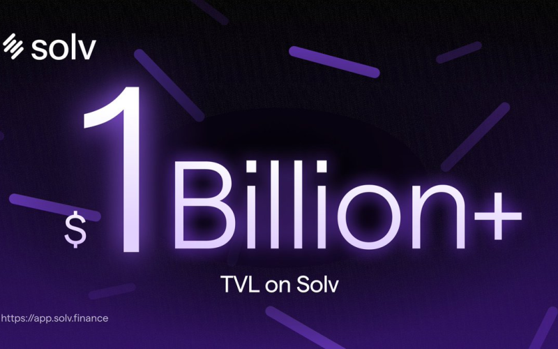 Breakthrough for Solv Protocol: $1 Billion TVL, Now a Top 32 DeFi Player