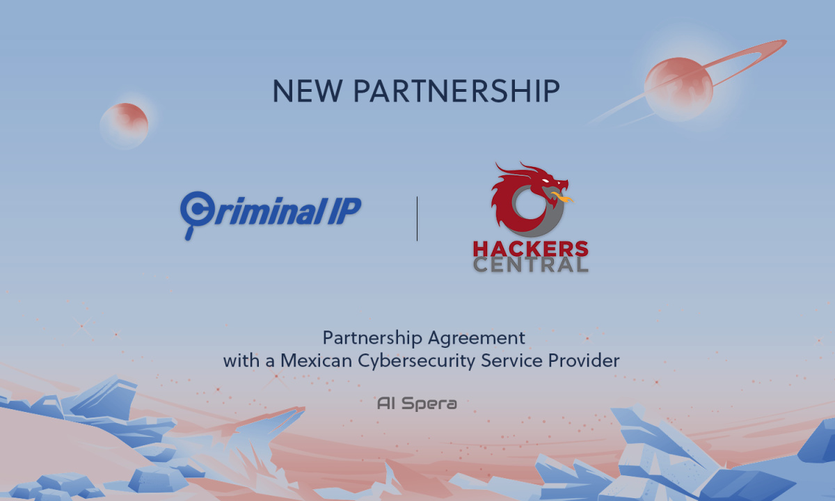 AI SPERA and Hackers Central Partner to Expand Mexico’s Security Market with 'Criminal IP ASM'