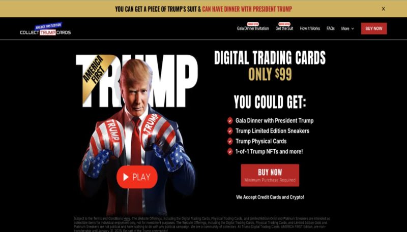 Hackers Use Fake Domains to Trick Trump Supporters in Trading Card Scam