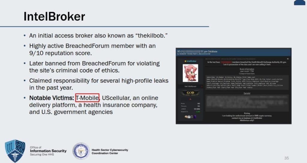 IntelBroker Hacker Experience Engine Data Breach