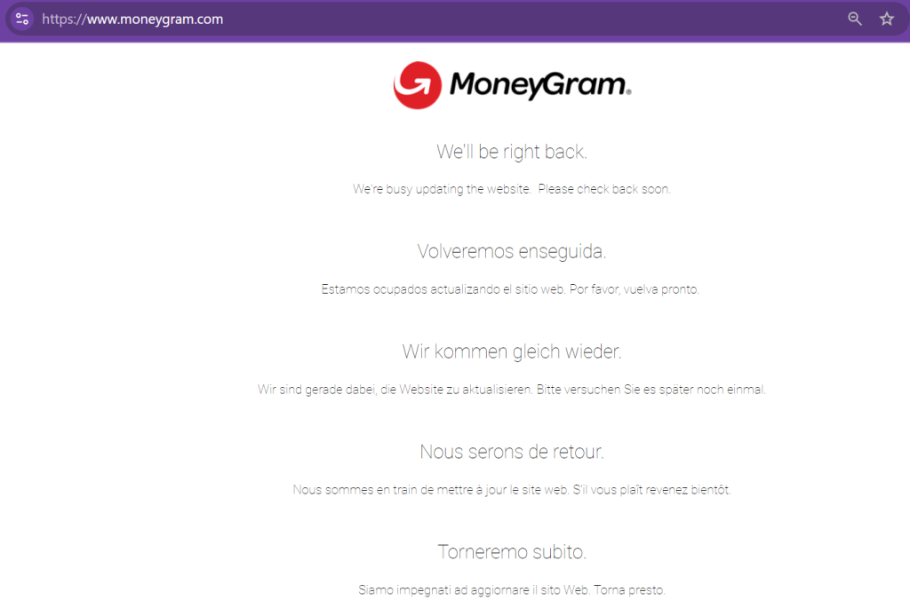 MoneyGram Hit by Cyberattack, Users Frustrated Over Payment Delays and Service Outages