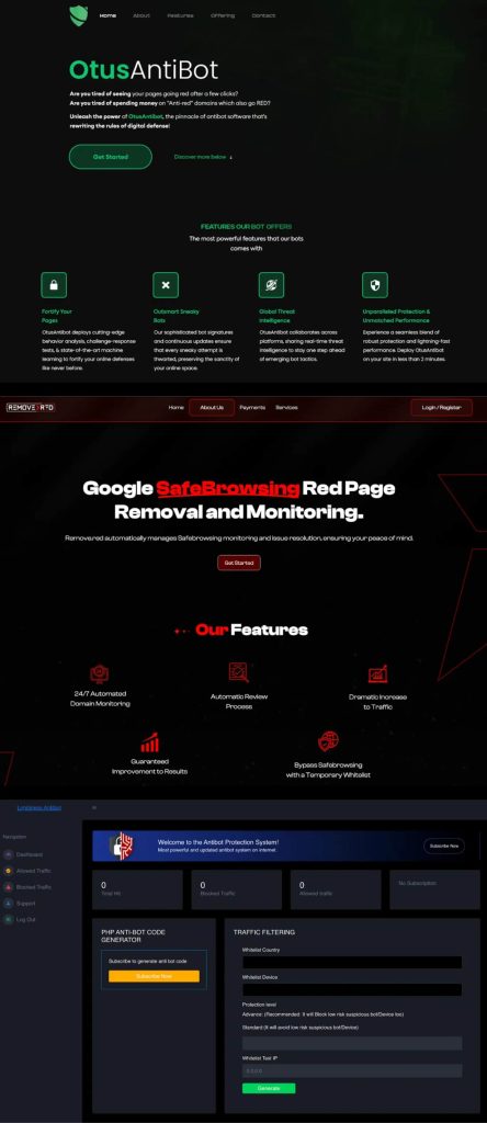 Dark Web Anti-Bot Services Let Phishers Bypass Google’s Red Page