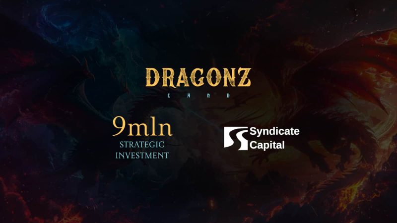 Dragonz Lab Secures $9M from Syndicate Capital to Boost 'Dragonz Land' Ecosystem