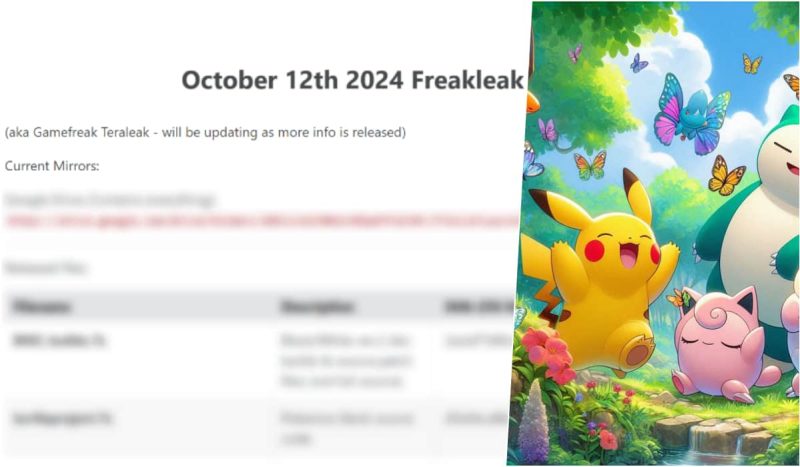 Teraleak: Pokémon Developer Game Freak Hacked; Decades of Data Leaked