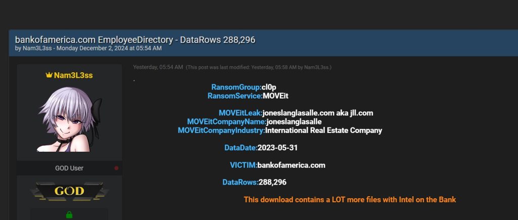 Data Vigilante, En İyi Firmalardan ve 12,3 Aylık Satır Veritabanından 772 Bin Çalışan Kaydını Sızdırdı