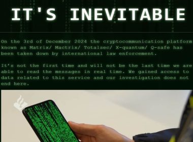 Authorities Take Down Criminal Encrypted Messaging Platform MATRIX