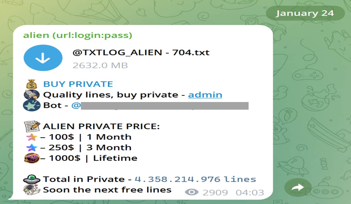 Have I Been Pwned Adds ALIEN TXTBASE Data 280M Emails & Passwords