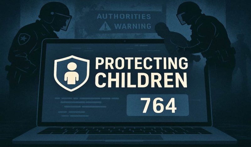 Online Child Exploitation Network 764 Busted; 2 US Leaders Arrested