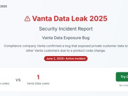 Compliance Platform Vanta Exposes Customer Info via Software Bug
