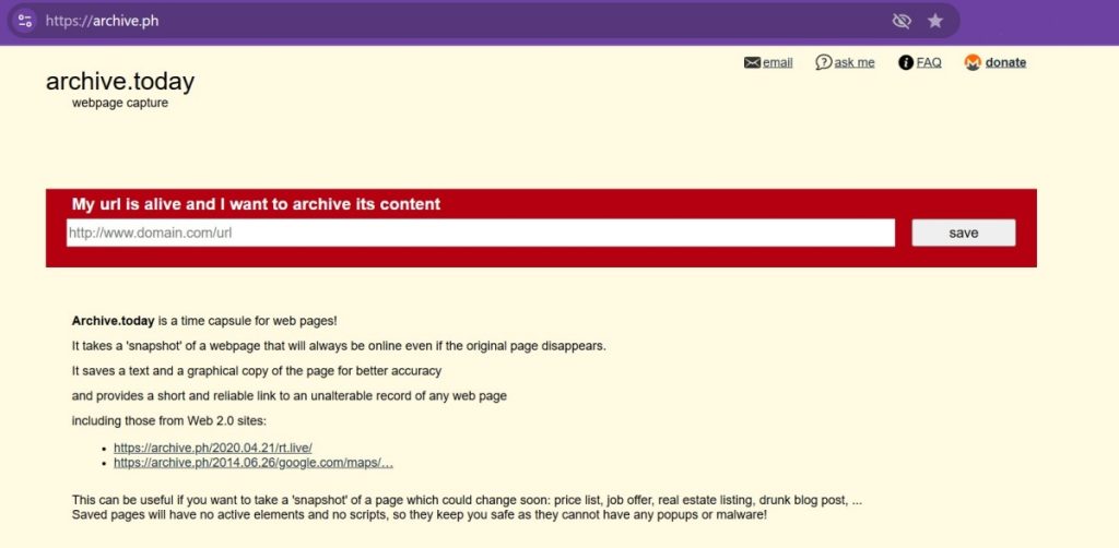 Le FBI émet une assignation à comparaître pour démasquer le propriétaire anonyme d'Archive.ph dans le cadre d'une enquête criminelle