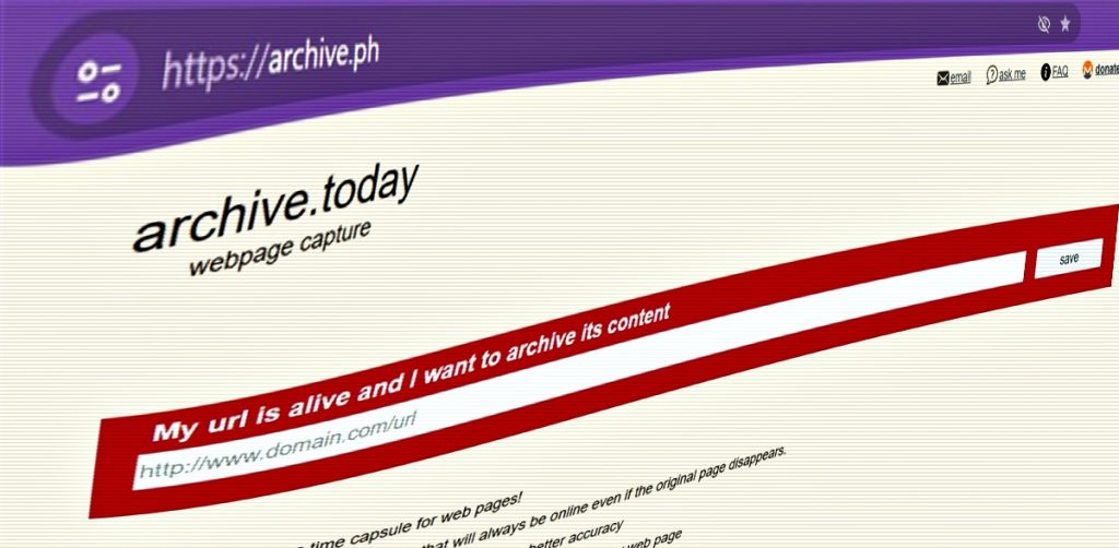 FBI Wants to Know Who Runs Archive.ph