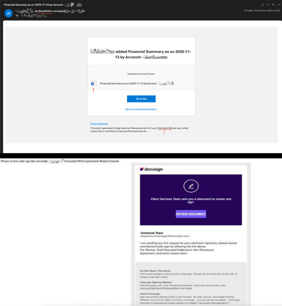 40 Bin Kimlik Avı E-postası SharePoint'li 6 Bin Firmayı Hedefliyor, DocuSign 2 Haftada Yakalanıyor