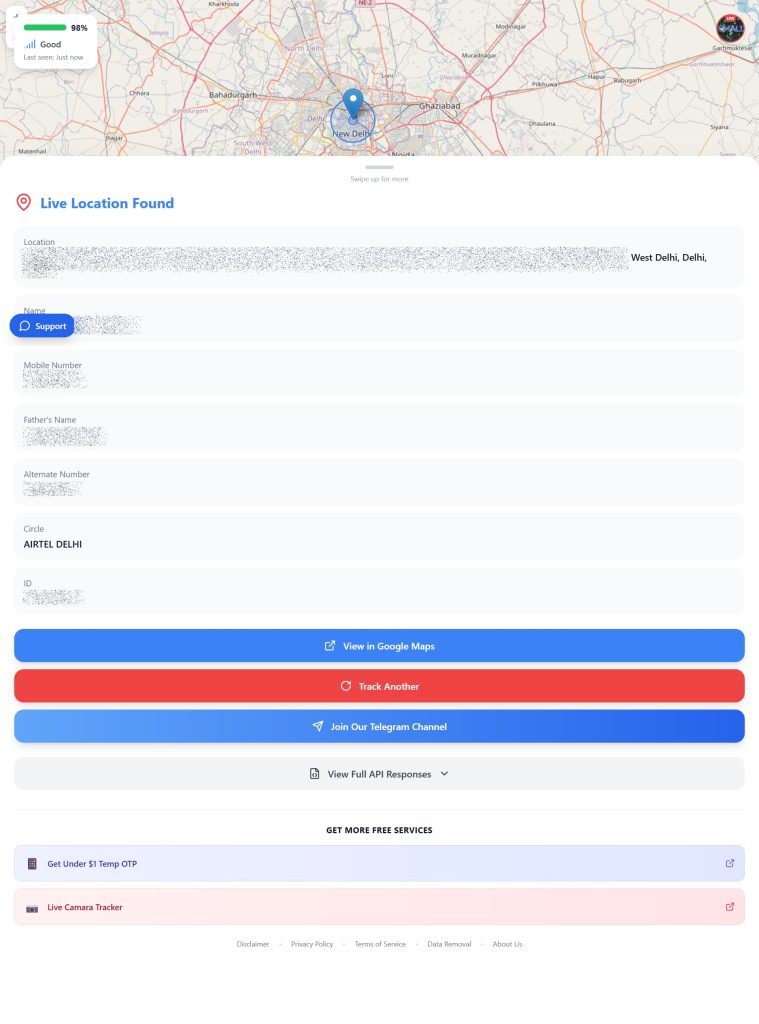 Proxyearth Aracı Herkesin Hindistan'daki Kullanıcıları Sadece Bir Cep Numarasıyla Takip Etmesine Olanak Sağlıyor