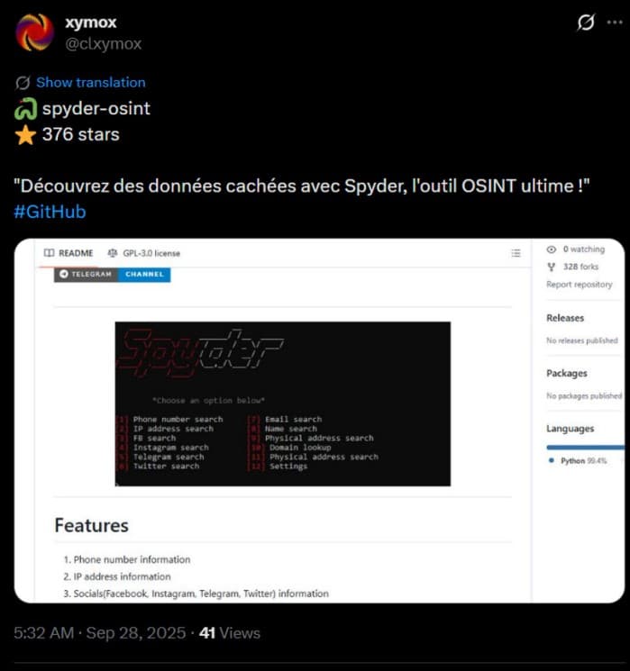 New PyStoreRAT Malware Targets OSINT Researchers Through GitHub