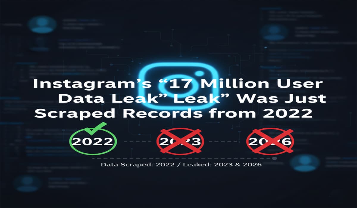 Instagram’s “17 Million User Data Leak” Was Just Scraped Records from 2022