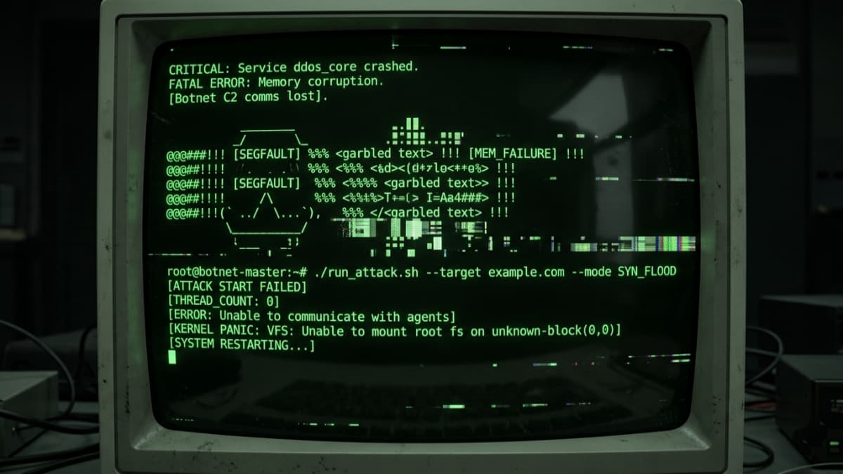 Global Crackdown Dismantles 4 Botnets Behind Major DDoS Attacks