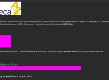 Hacker Group LAPSUS$ Claims Alleged AstraZeneca Data Breach